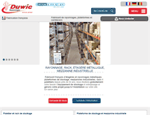 Tablet Screenshot of duwic.fr